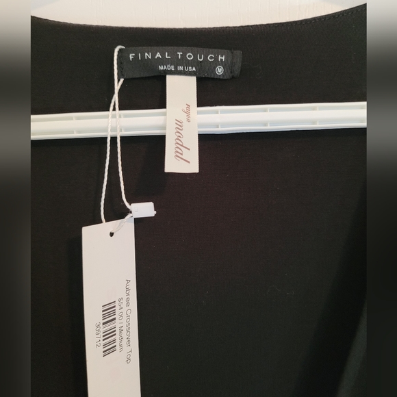 Final Touch Aubree Crossover Top - Picture 2 of 4